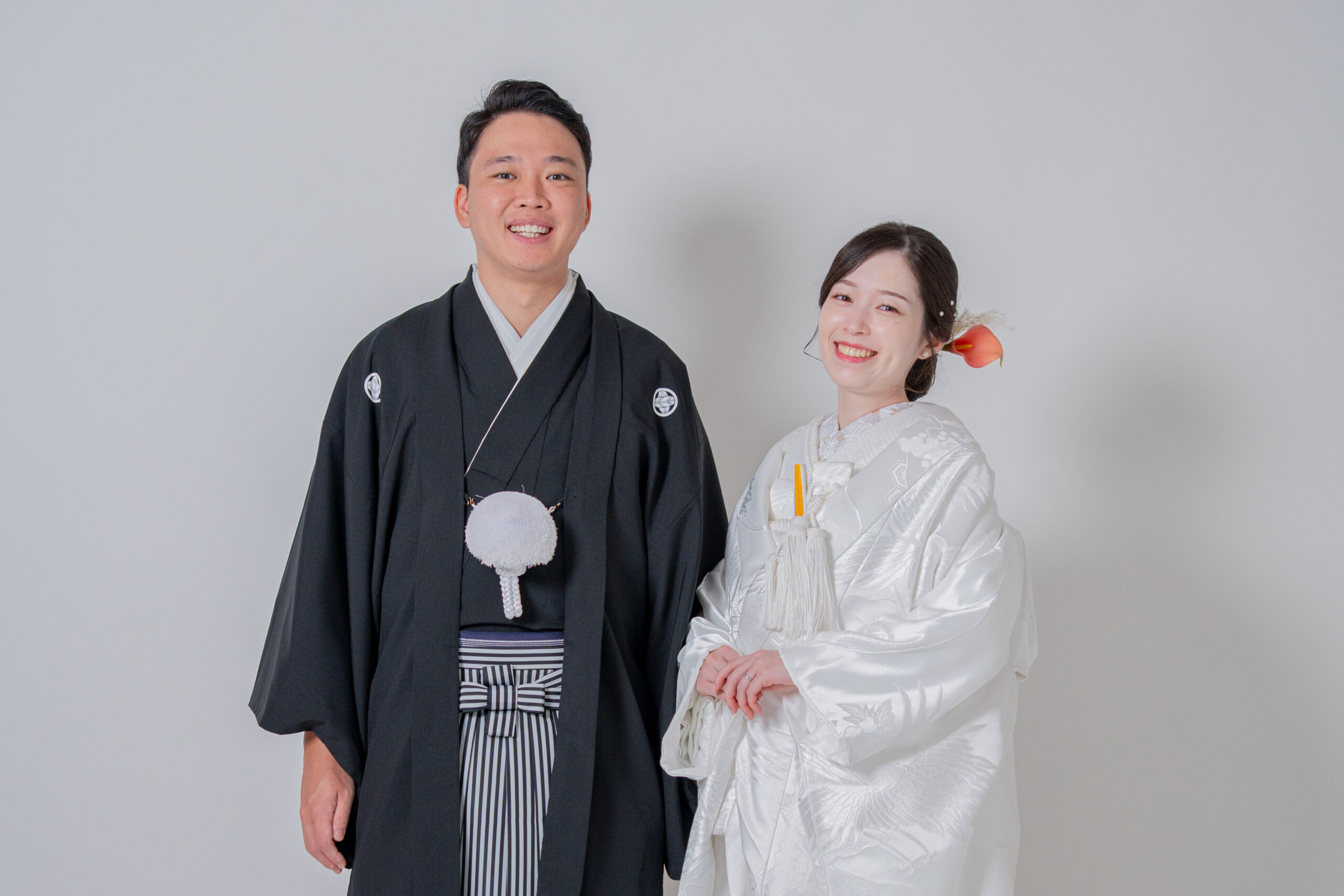 雪のような肌に映える純白の白無垢｜和装セルフフォト事例