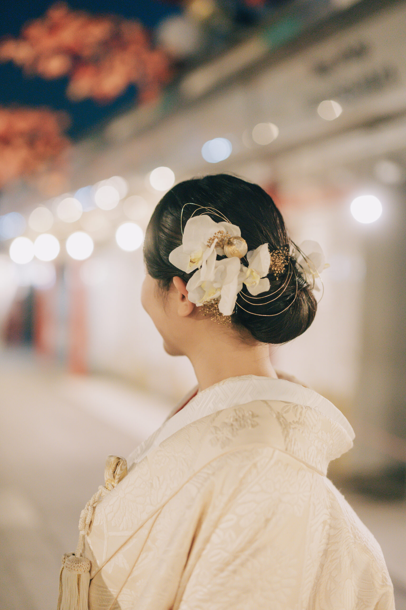 和装ヘアスタイル 白無垢