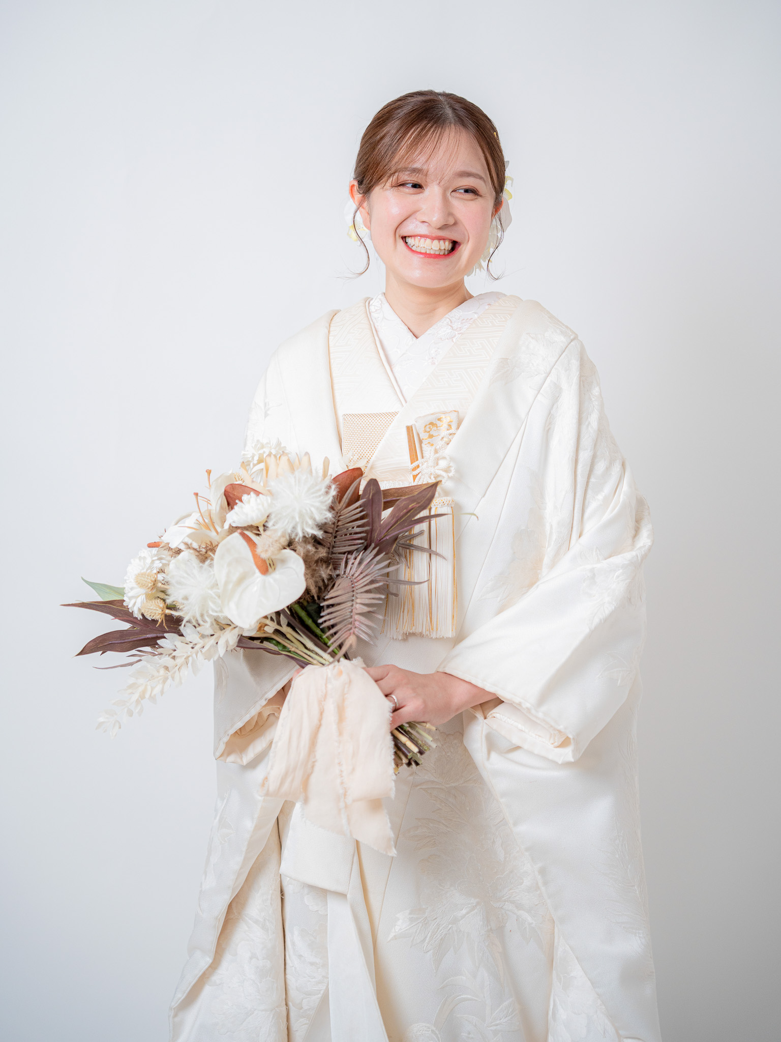 白無垢 ブーケ