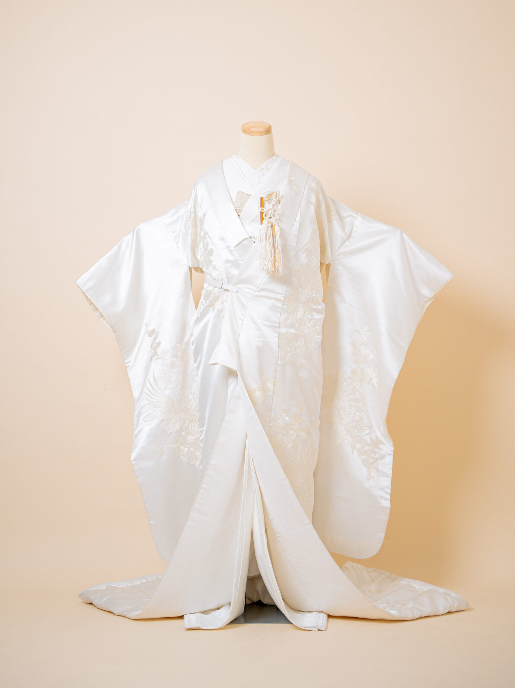 鶴の白無垢 総刺繍豪華絢爛な衣装 SA-006