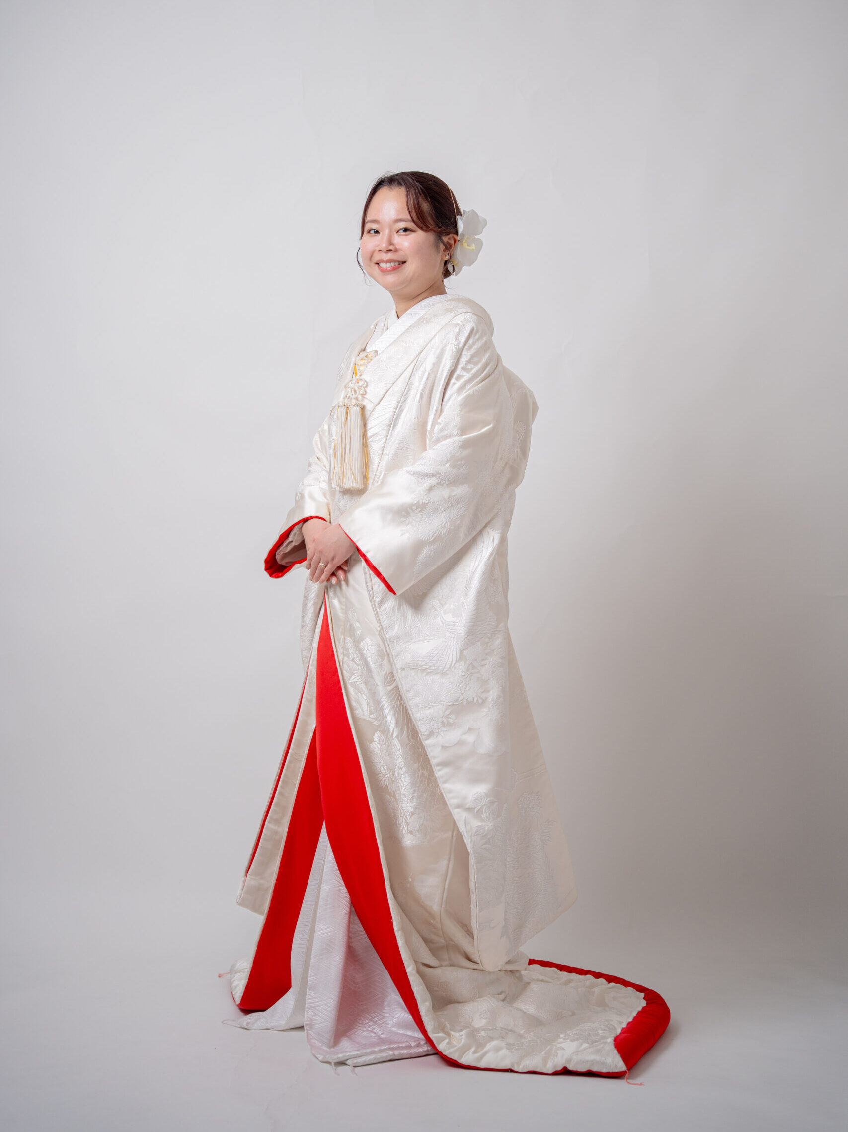 白無垢 赤比翼 SA-004 正面ショット