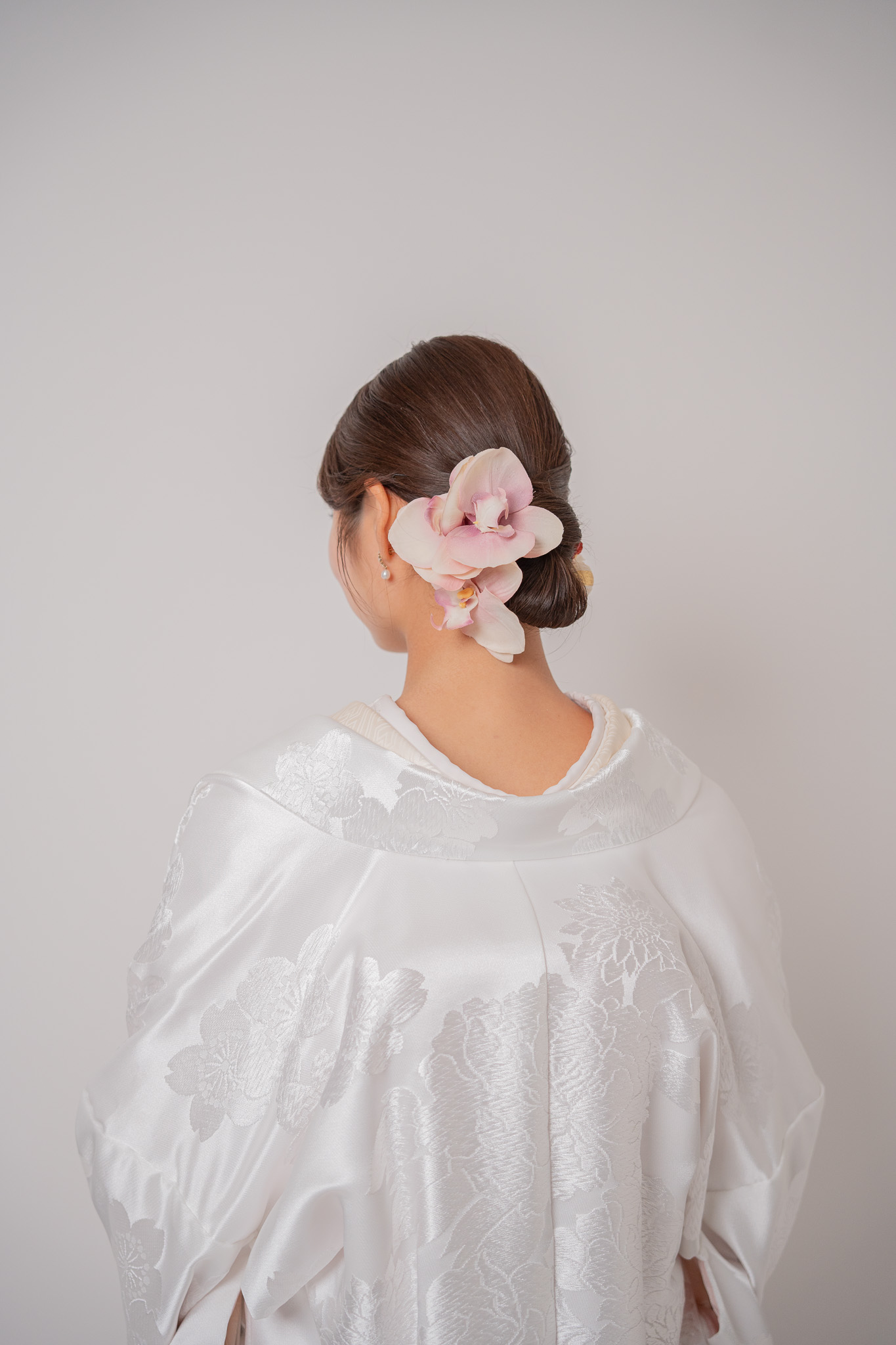 和装ヘアスタイル 白無垢